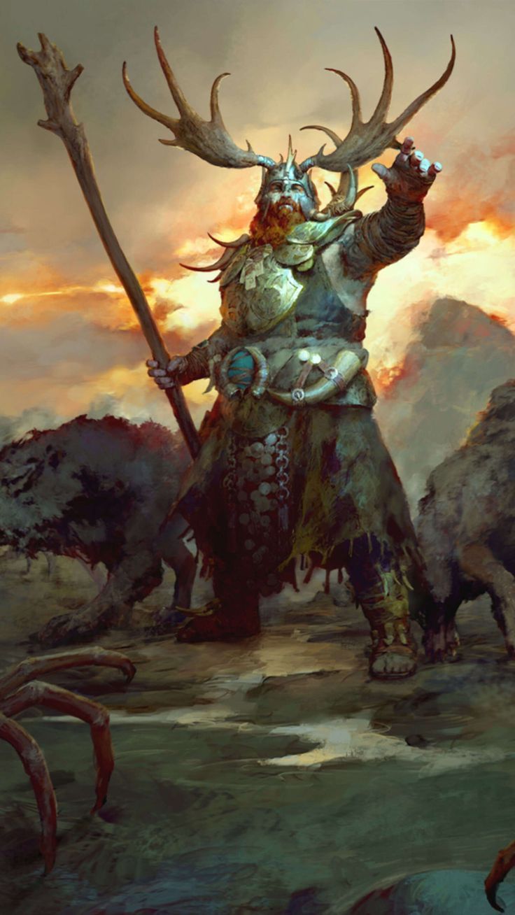 736x1308 Druid Diablo IV 4K Ultra HD Mobile Wallpaper for iPhone & Android