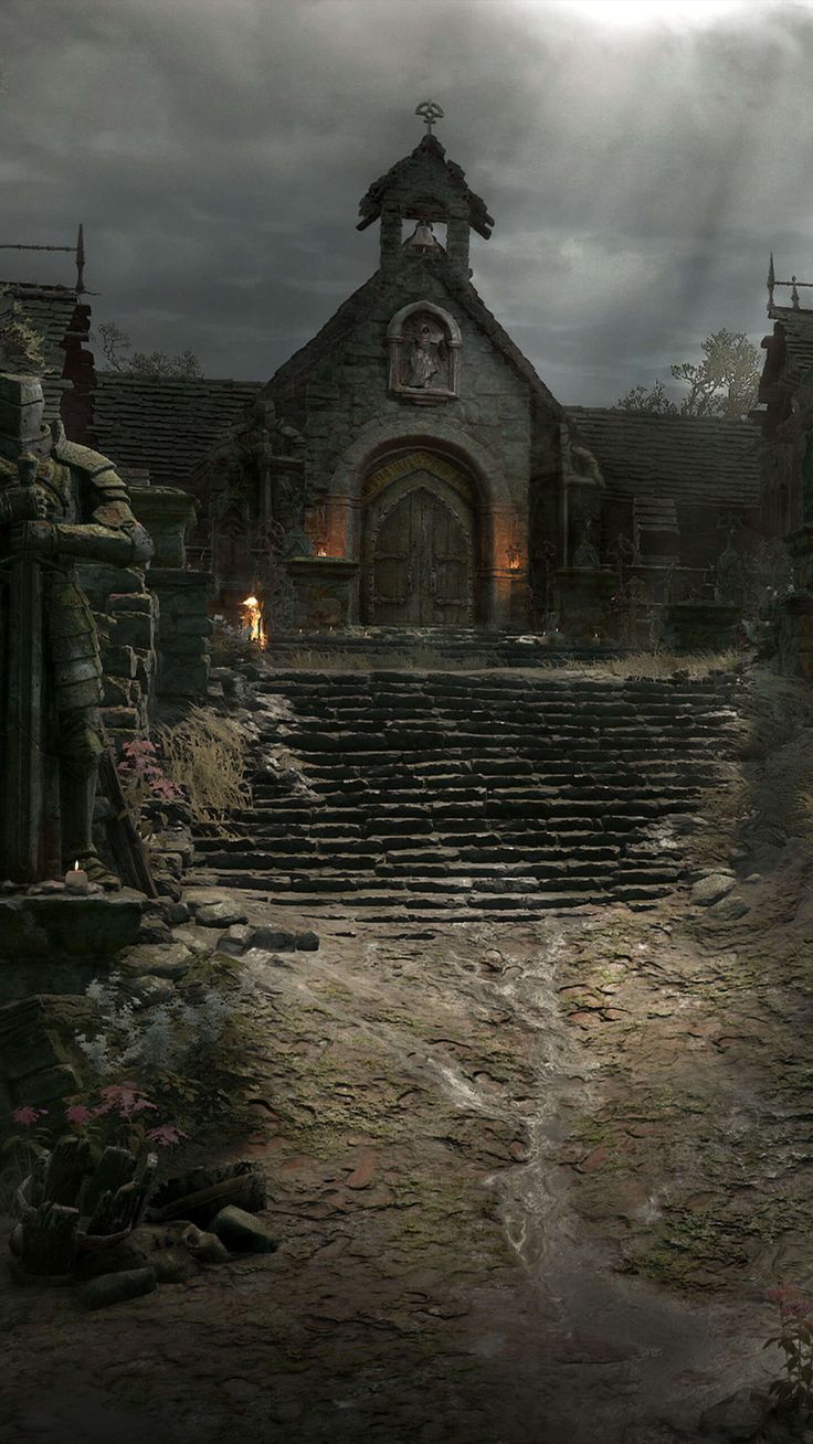 736x1308 Diablo IV Castle 4K Ultra HD Mobile Wallpaper for iPhone & Android