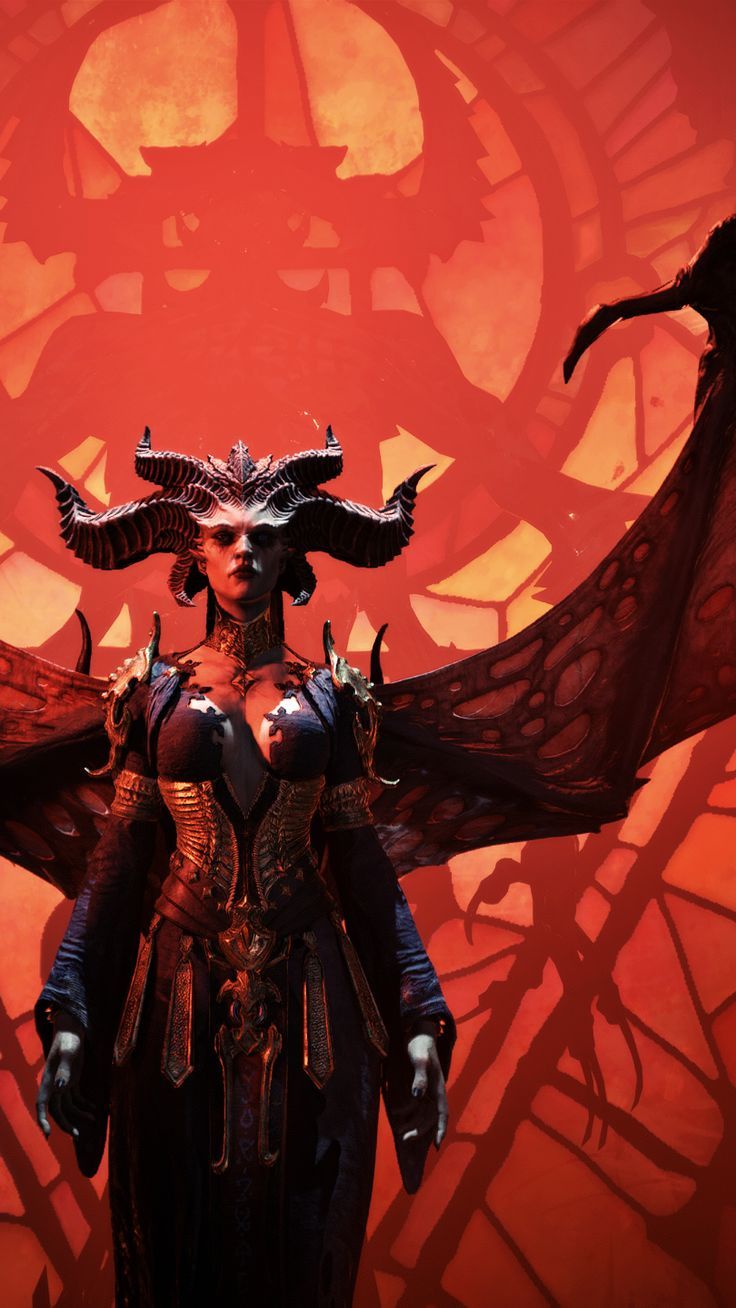 736x1308 Diablo 4 (Lilith) Game Wallpaper for Android and iphone