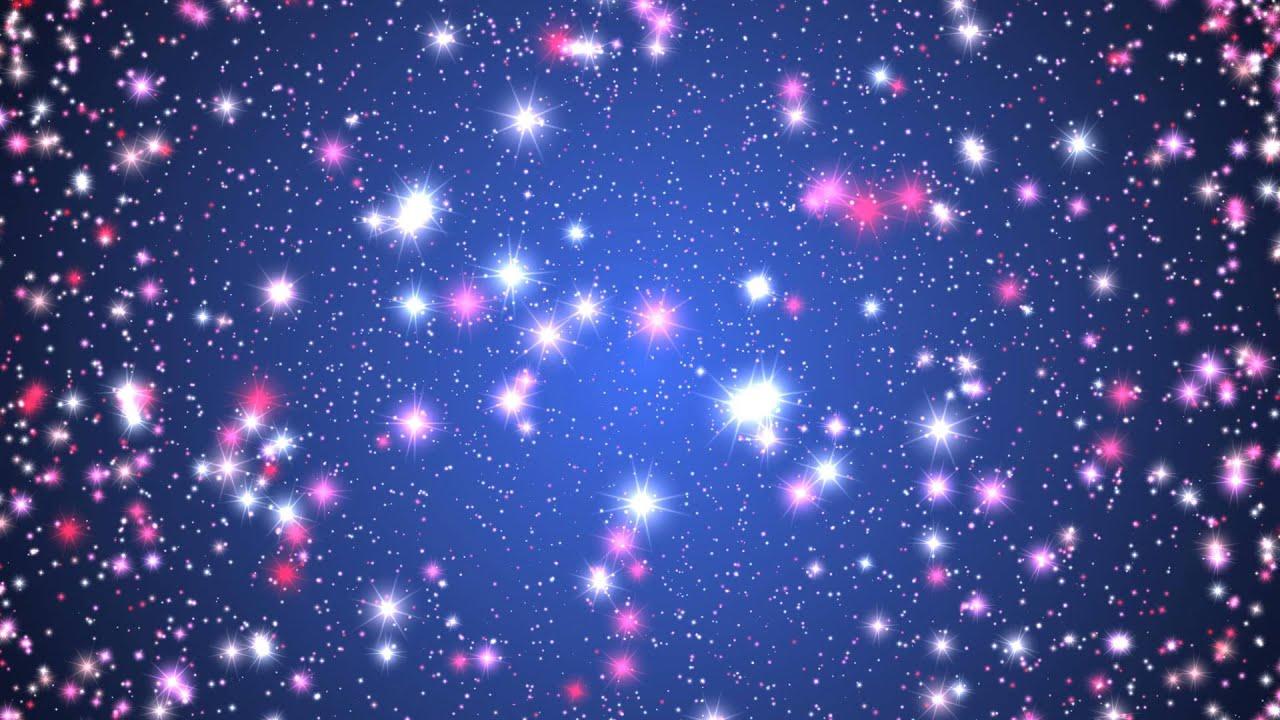 1280x720 4K Animation ULTRA HD Blue Sparkle Free Background Footage AA VFX4