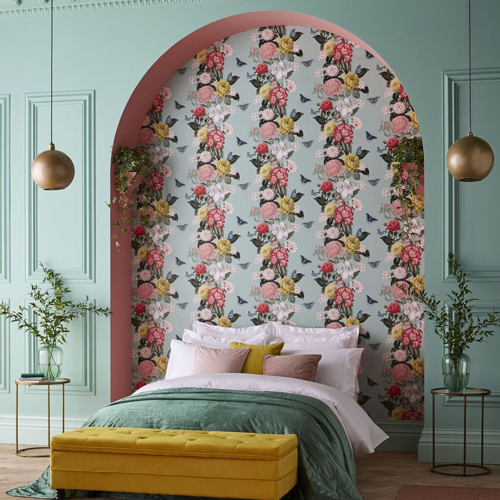 1024x1024 Bedroom wallpaper ideas: 12 ways to update your bedroom decor. Homes and Antiques