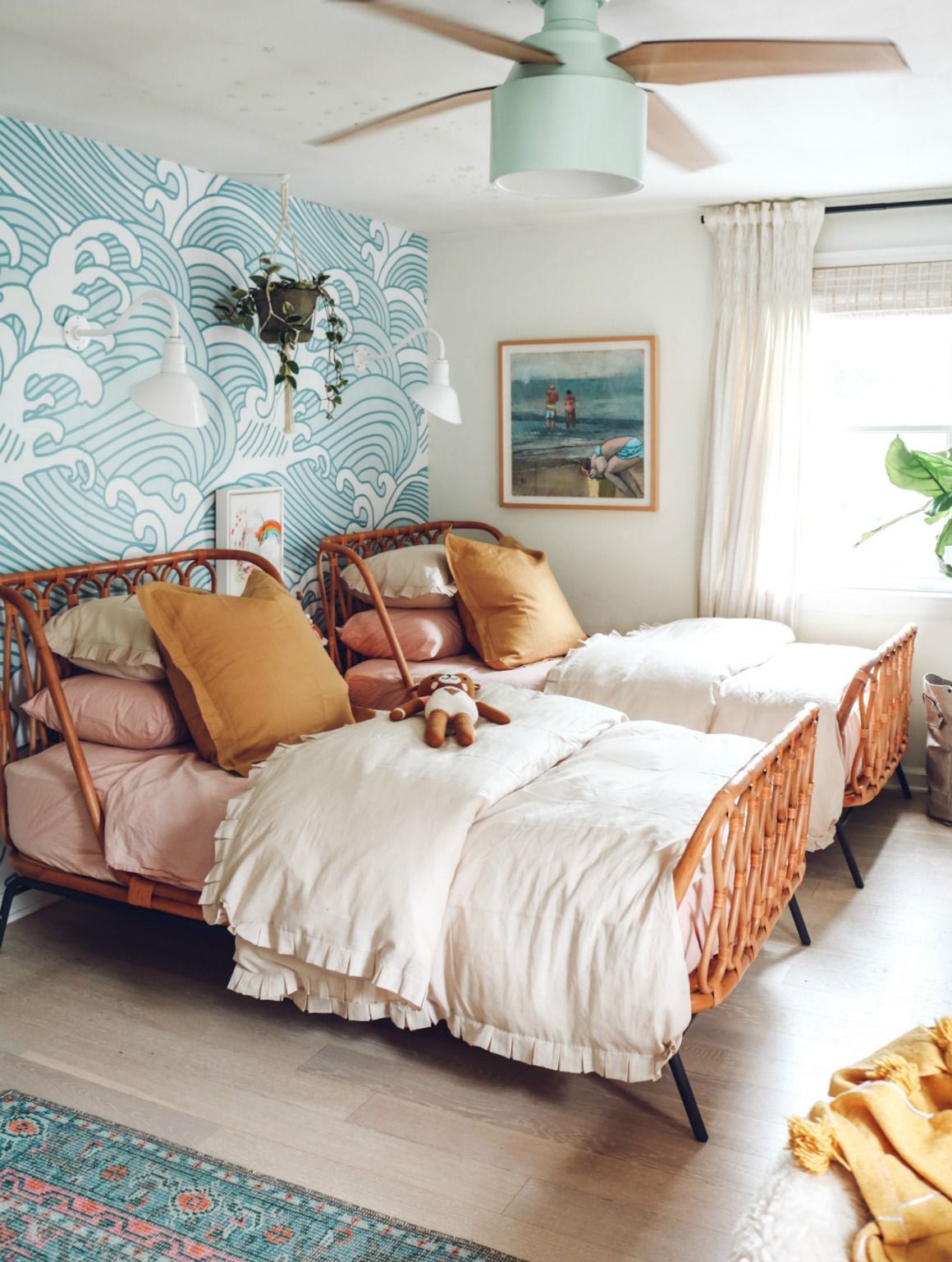 1160x1537 Girls Bedding Refresh- New Beds With Grace