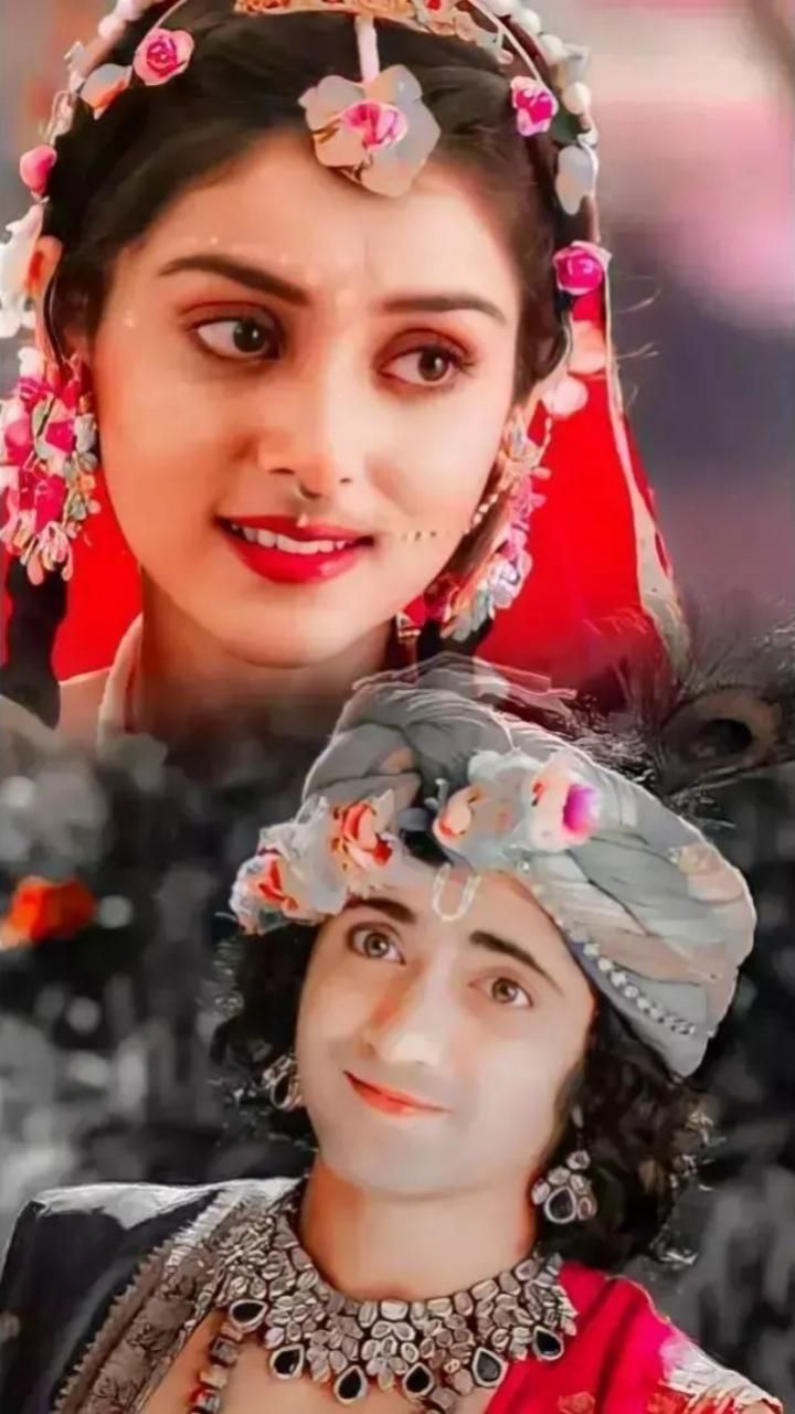 720x1281 Emotional Radha Krishna Serial Sad Image