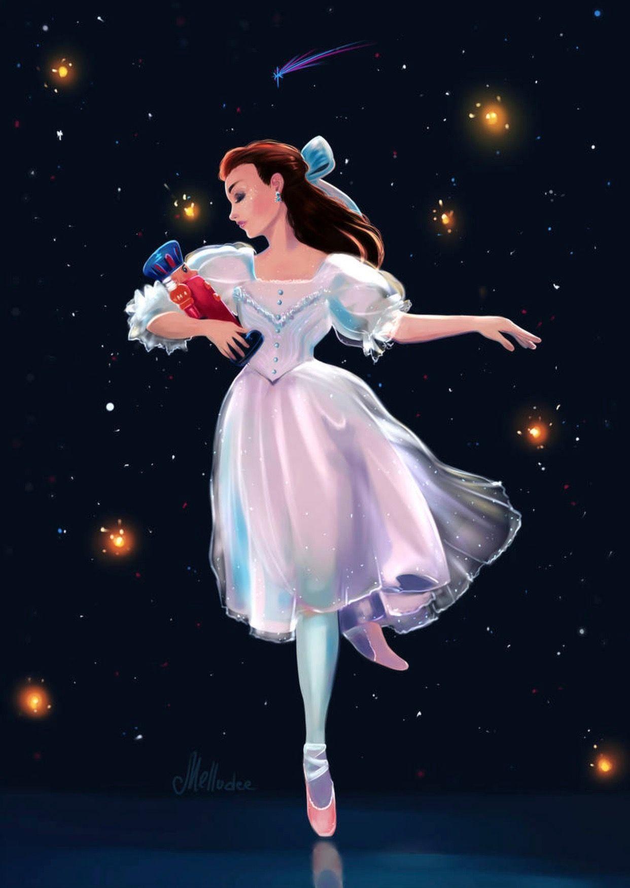 1242x1750 Mellodee Nutcracker Midnight Dance. Ballet wallpaper, Disney princess art, Princess art