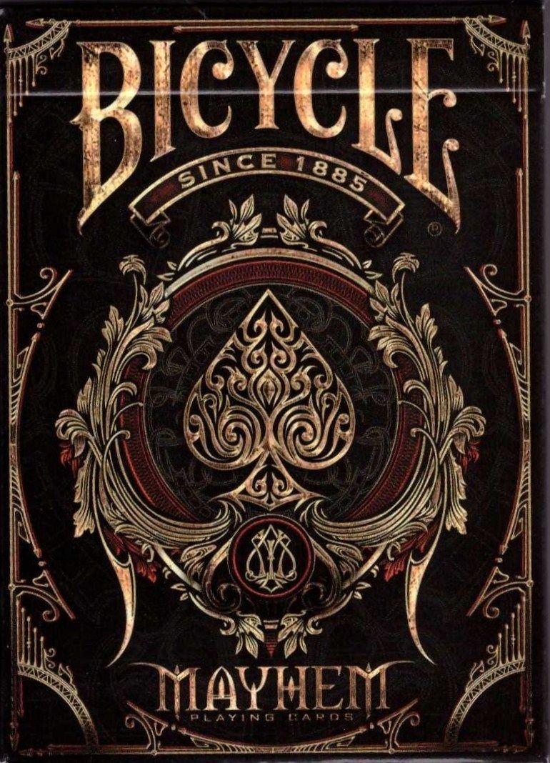 770x1068 Mayhem [Bicycle]. Playing cards art, Unique playing cards, Bicycle playing cards