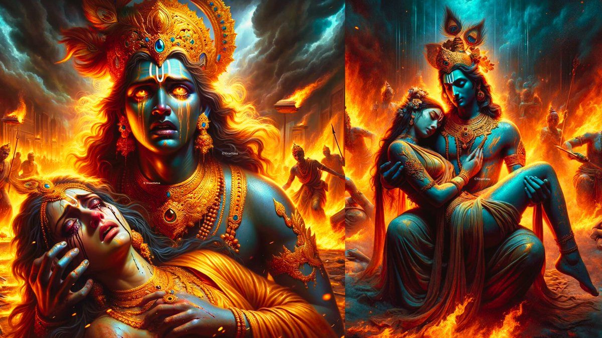 1200x675 After DEATH of Shri Krishna's dearest lover Radha, Krishna cried in PAIN of separation but wasn't lo