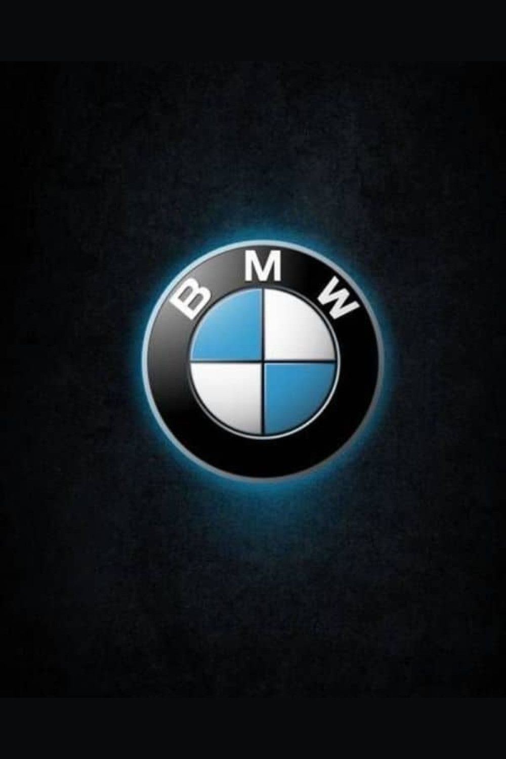 1000x1500 BMW Logo Glow Apple Watch Face
