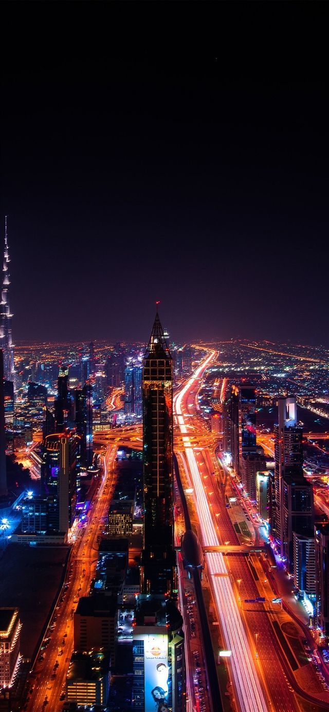 640x1385 City 8k Wallpaper