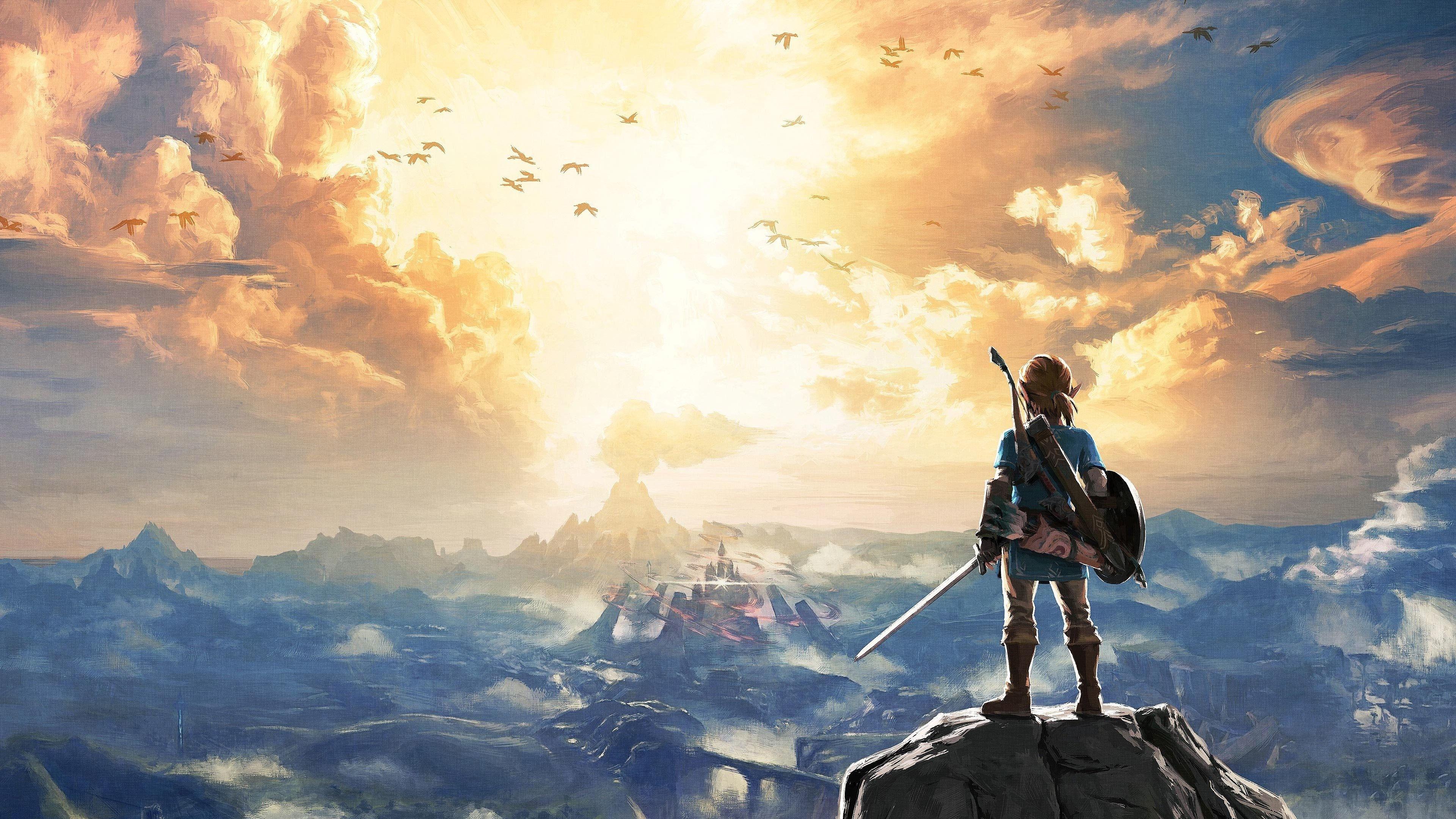 3840x2160 Breath Of The Wild Desktop Wallpaper