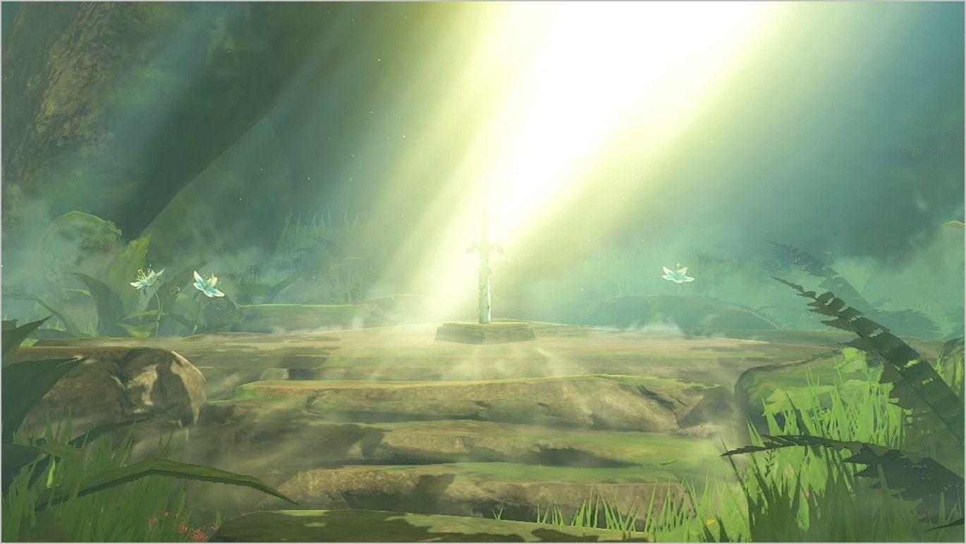 1370x772 4k Wallpaper Breath Of The Wild. Legend of zelda, Breath of the wild, Zelda master sword