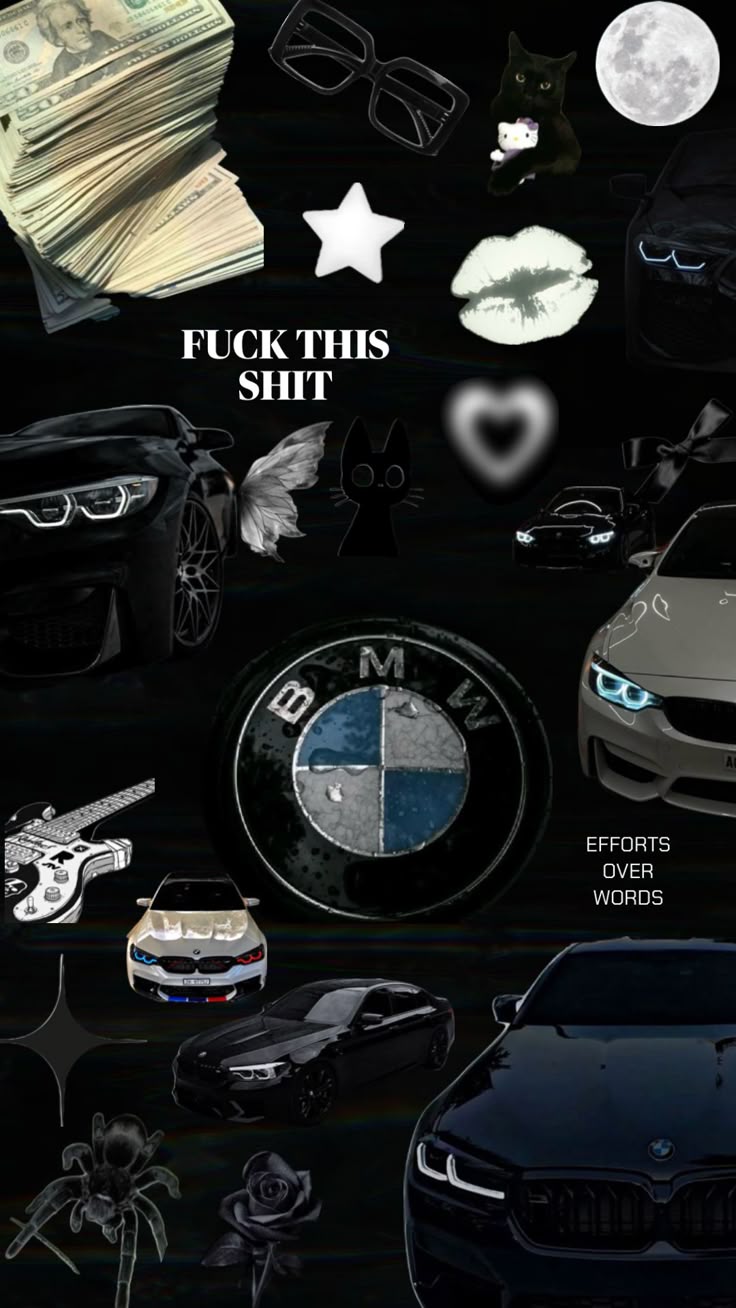 736x1308 BMW COLLAGE + dark aesthetic