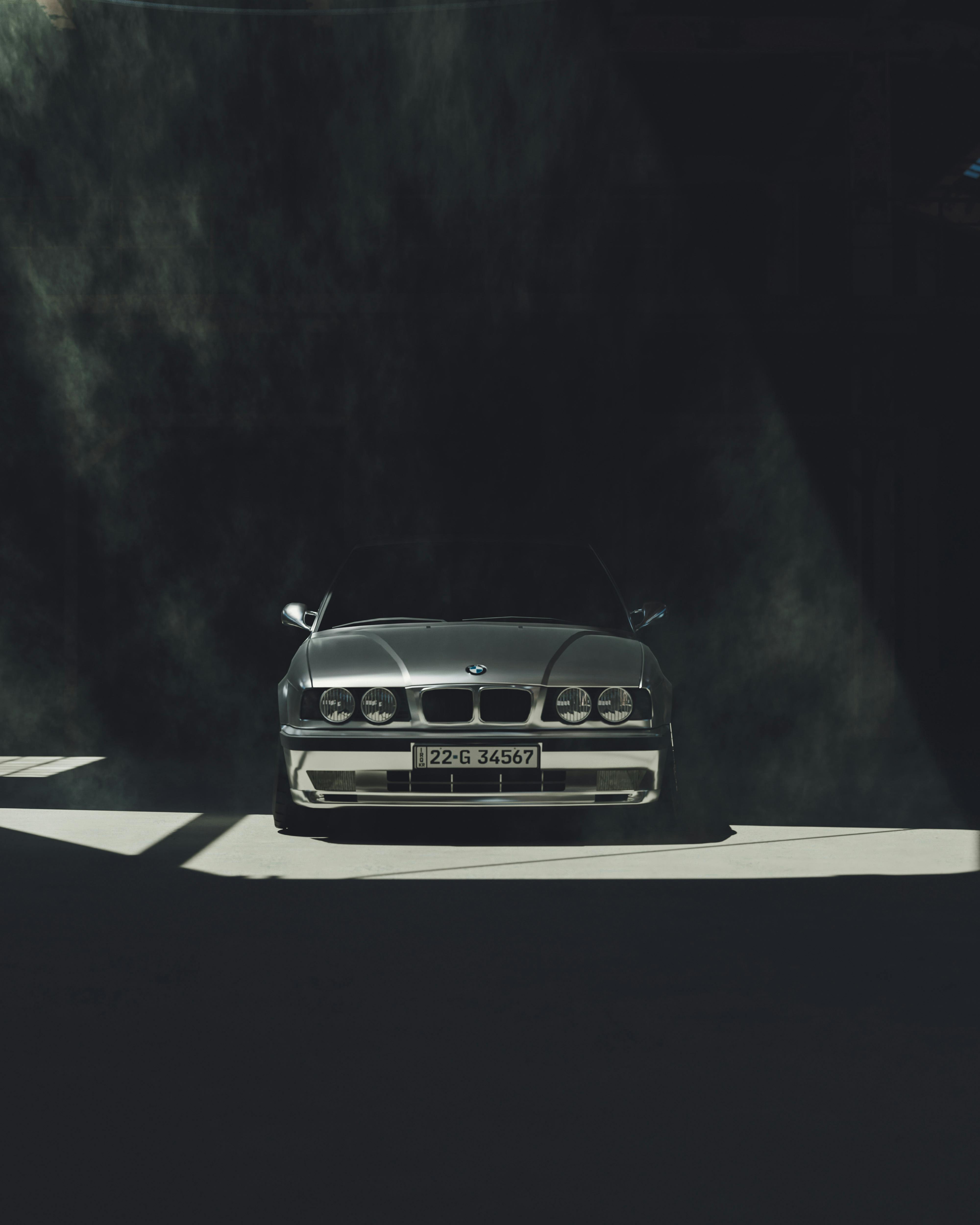 4000x5000 BMW Black And White Wallpaper