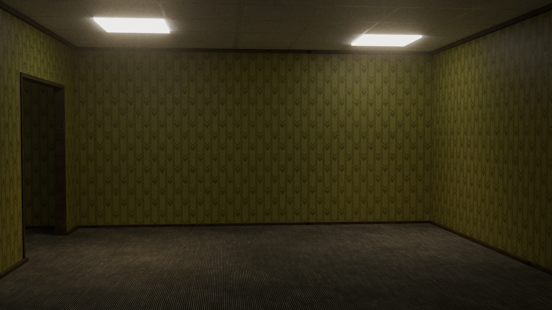 1920x1080 I made modular Backrooms Level 0 and Poolrooms (Level 37) asset packs