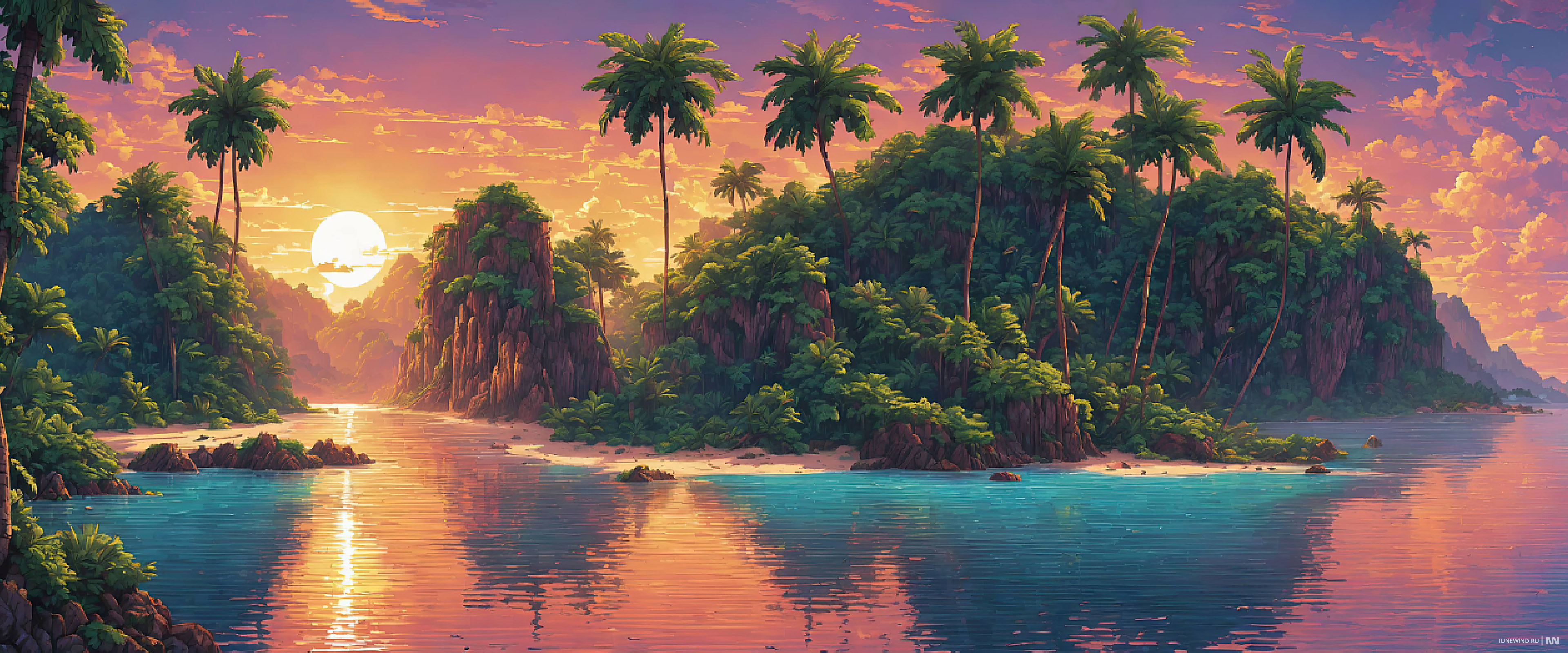 3840x1600 Pixel Tropic Ultra Wide