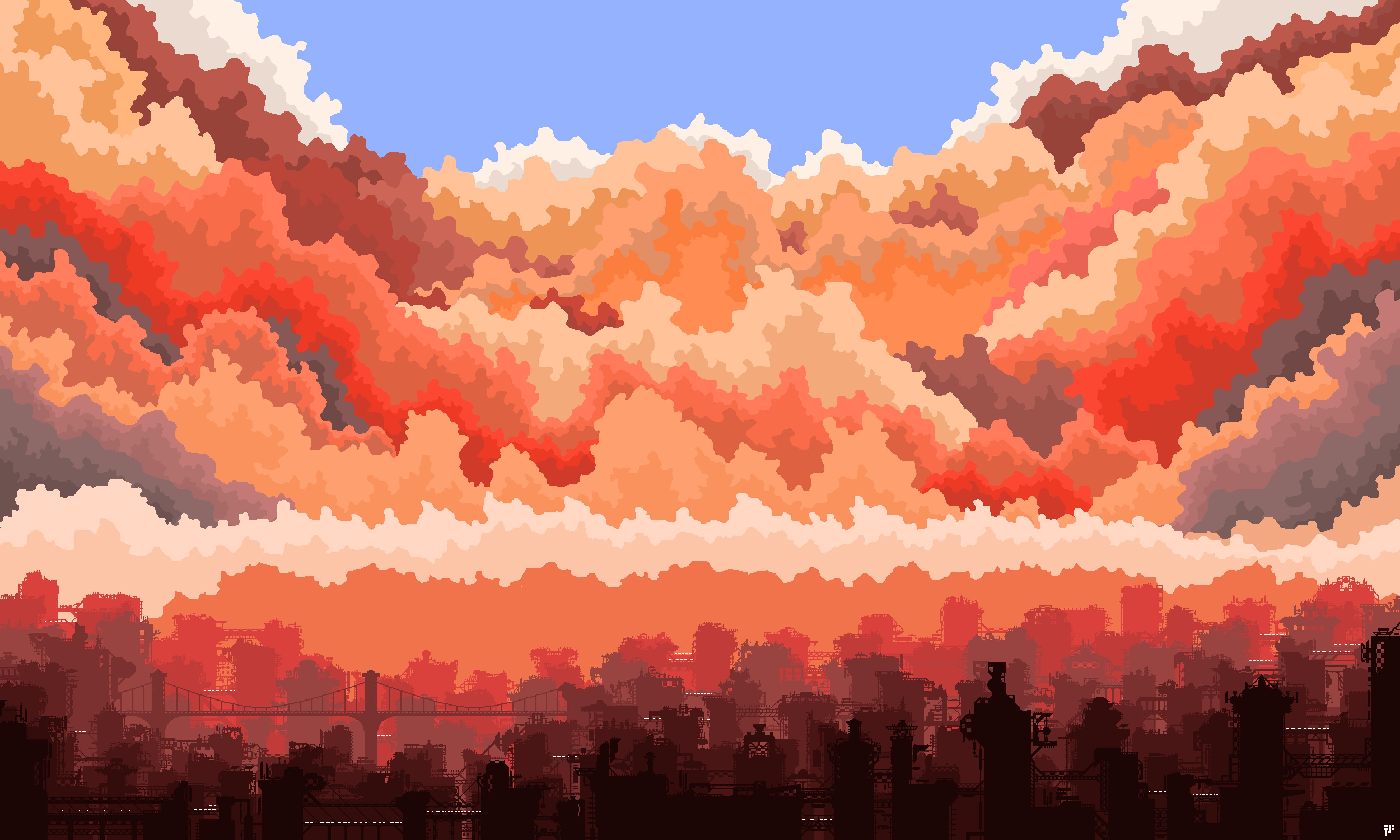 5000x3000 Desktop wallpaper: Pixel Art, Artistic 4K free download for PC. 971296