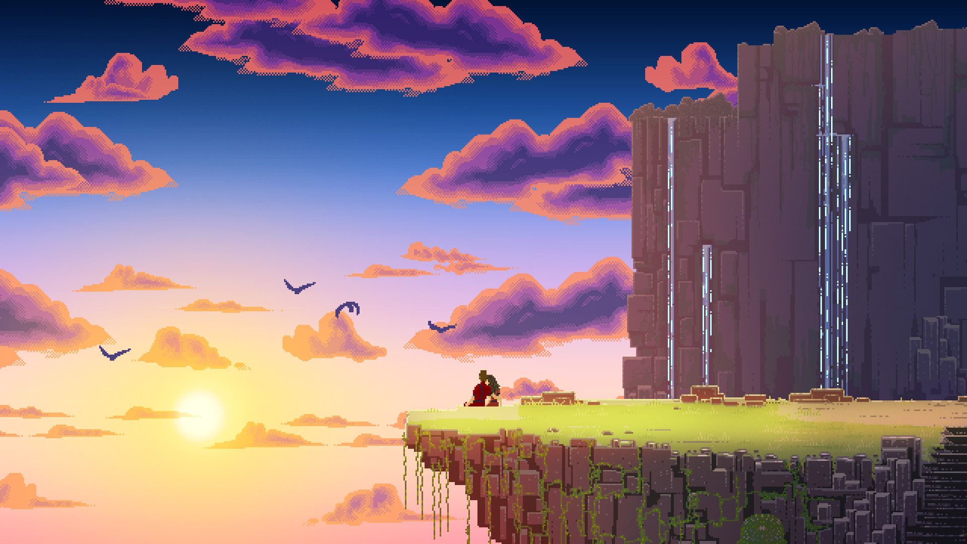 1920x1080 Pixel Art Wallpaper
