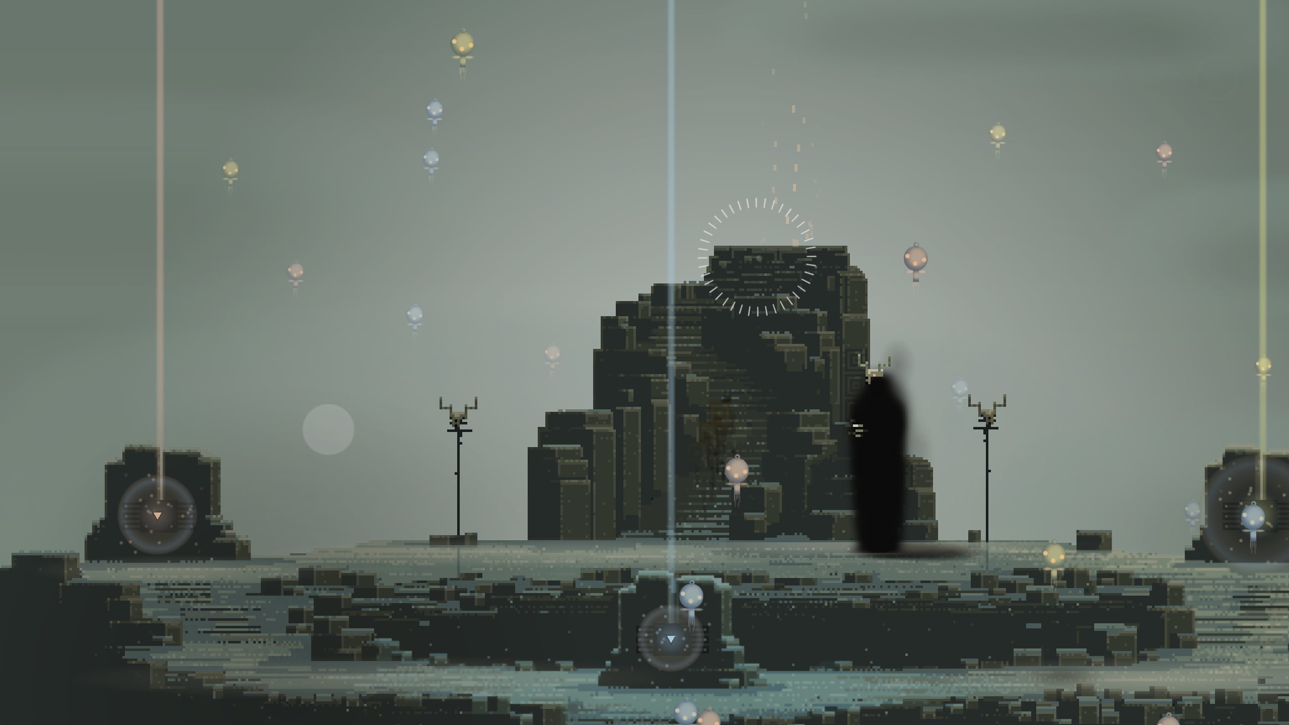 2560x1440 Game application, pixel art, Superbrothers: Sword & Sworcery EP HD wallpaper