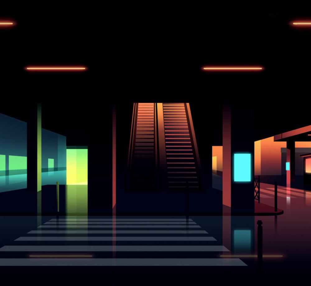 1000x920 Sublime Cityscape Illustrations