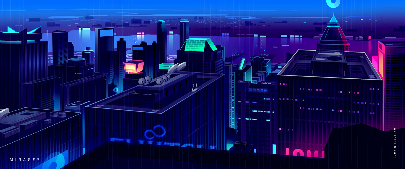 1400x584 Mirages, the city of the future according to illustrator Romain Trystram