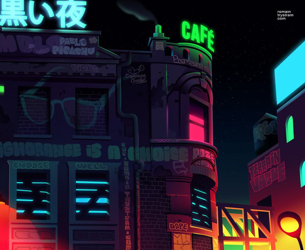 1000x818 Sublime Cityscape Illustrations