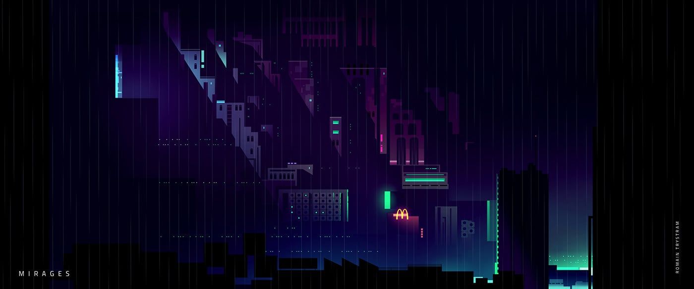 1400x584 Mirages, the city of the future according to illustrator Romain Trystram