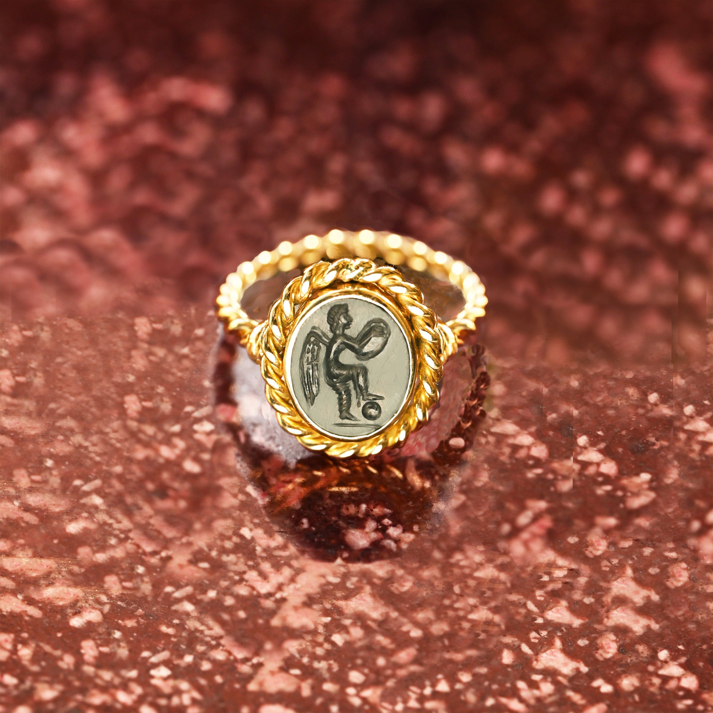 3000x3000 Rose Gold Nike Logo Wallpaper GODDESS NIKE Authentic Ancient Roman Onyx Intaglio 1st 2nd Century