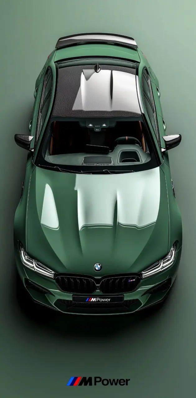 630x1280 Green BMW wallpaper