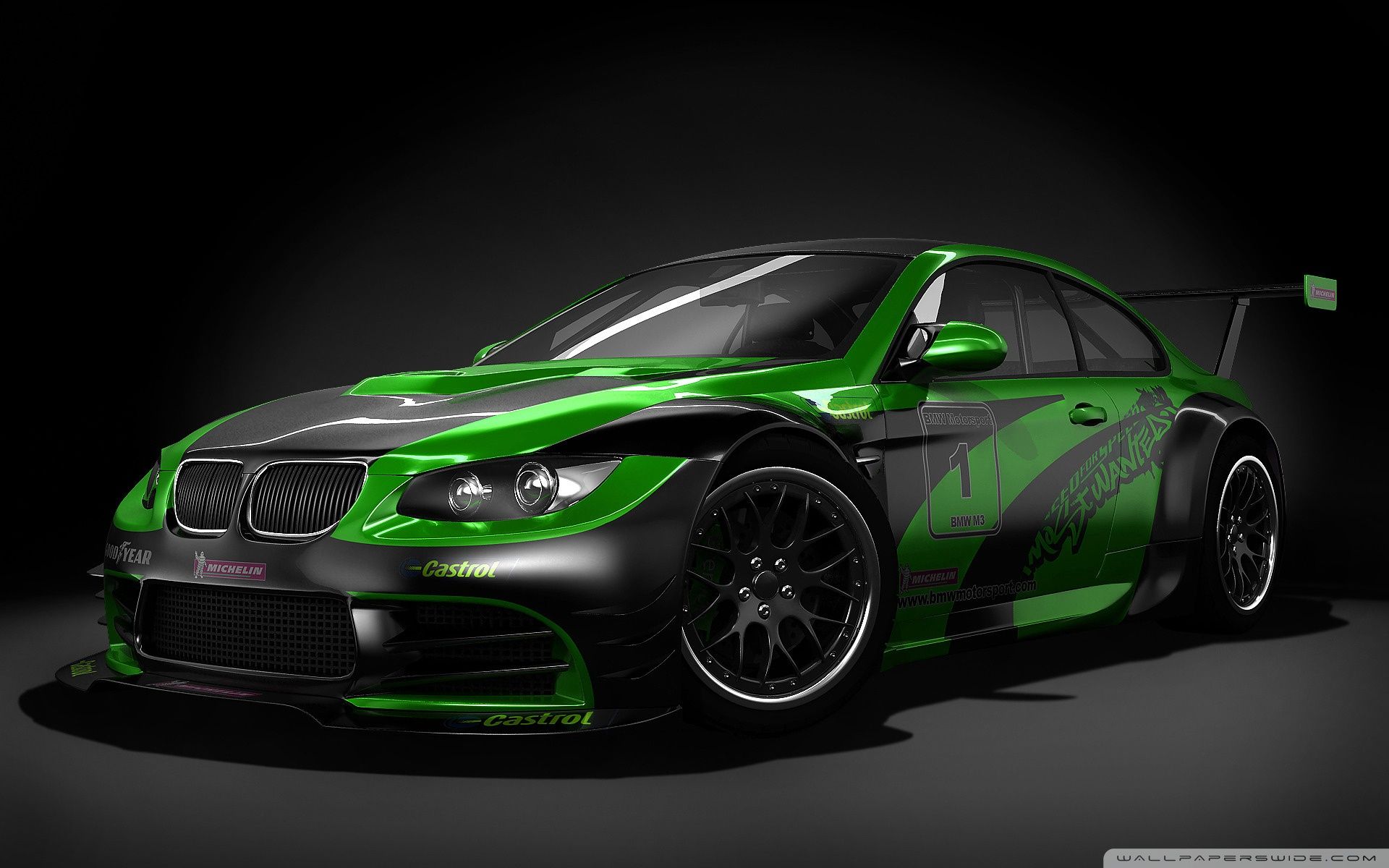 1920x1200 BMW Green Wallpaper