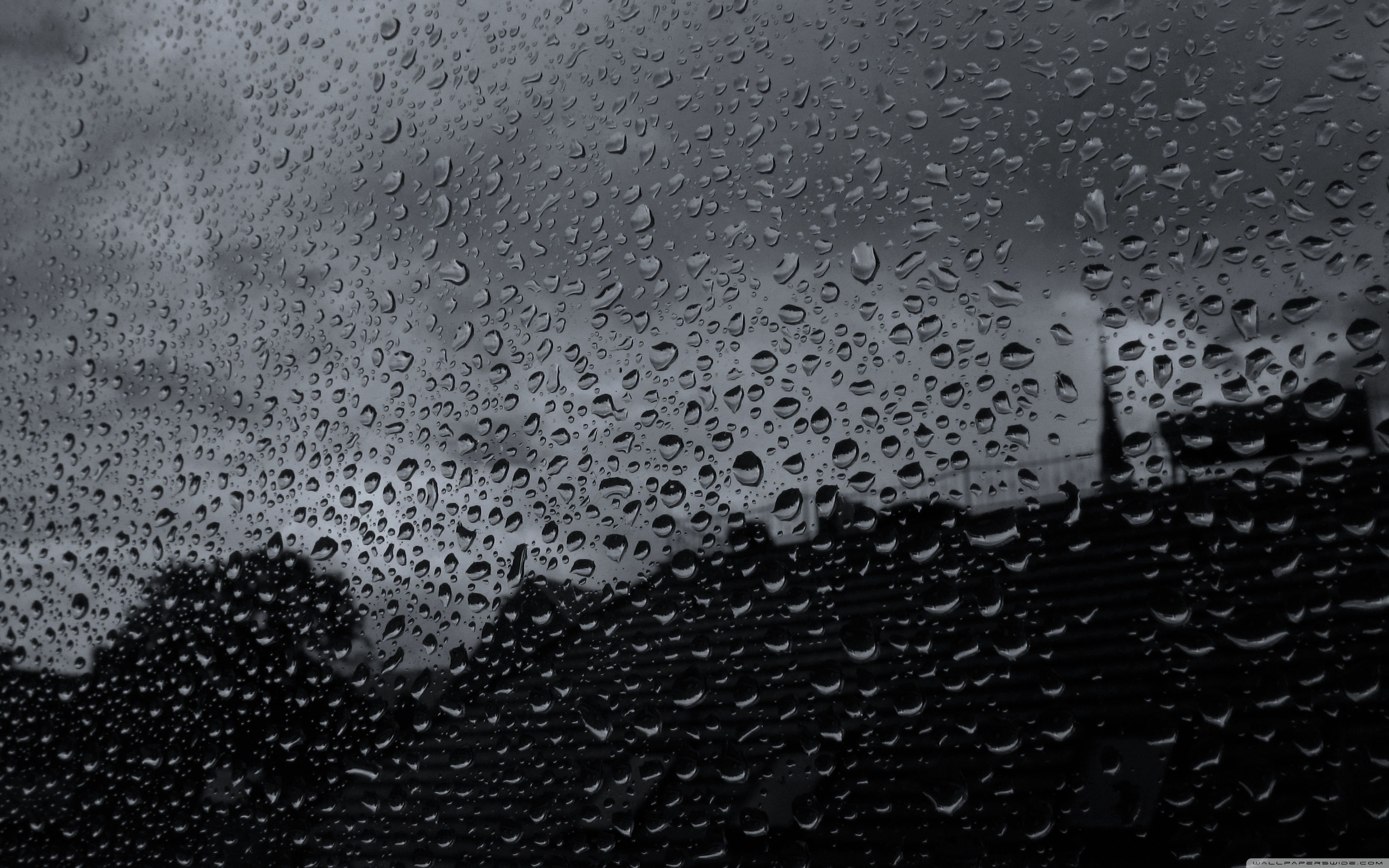 3840x2400 Dark Rain 4k Wallpaper