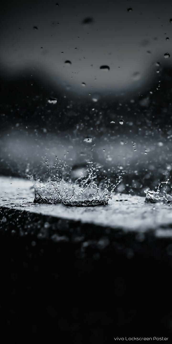 720x1440 Rainy Landscape Wallpaper. Dark black wallpaper, Black wallpaper rain, Landscape wallpaper dark