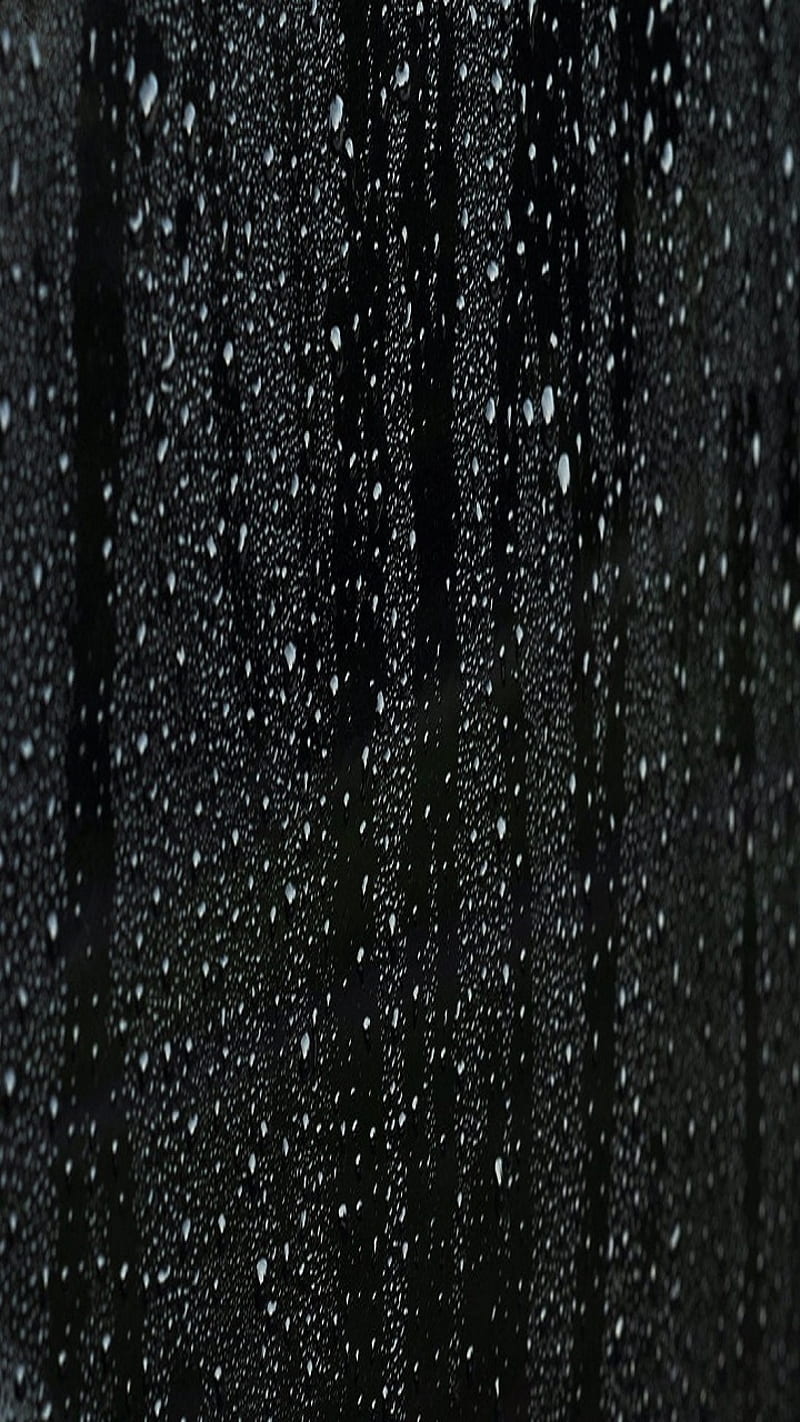800x1422 Black Rain, autumn, fall, night, rainy, spring, windown, HD phone wallpaper