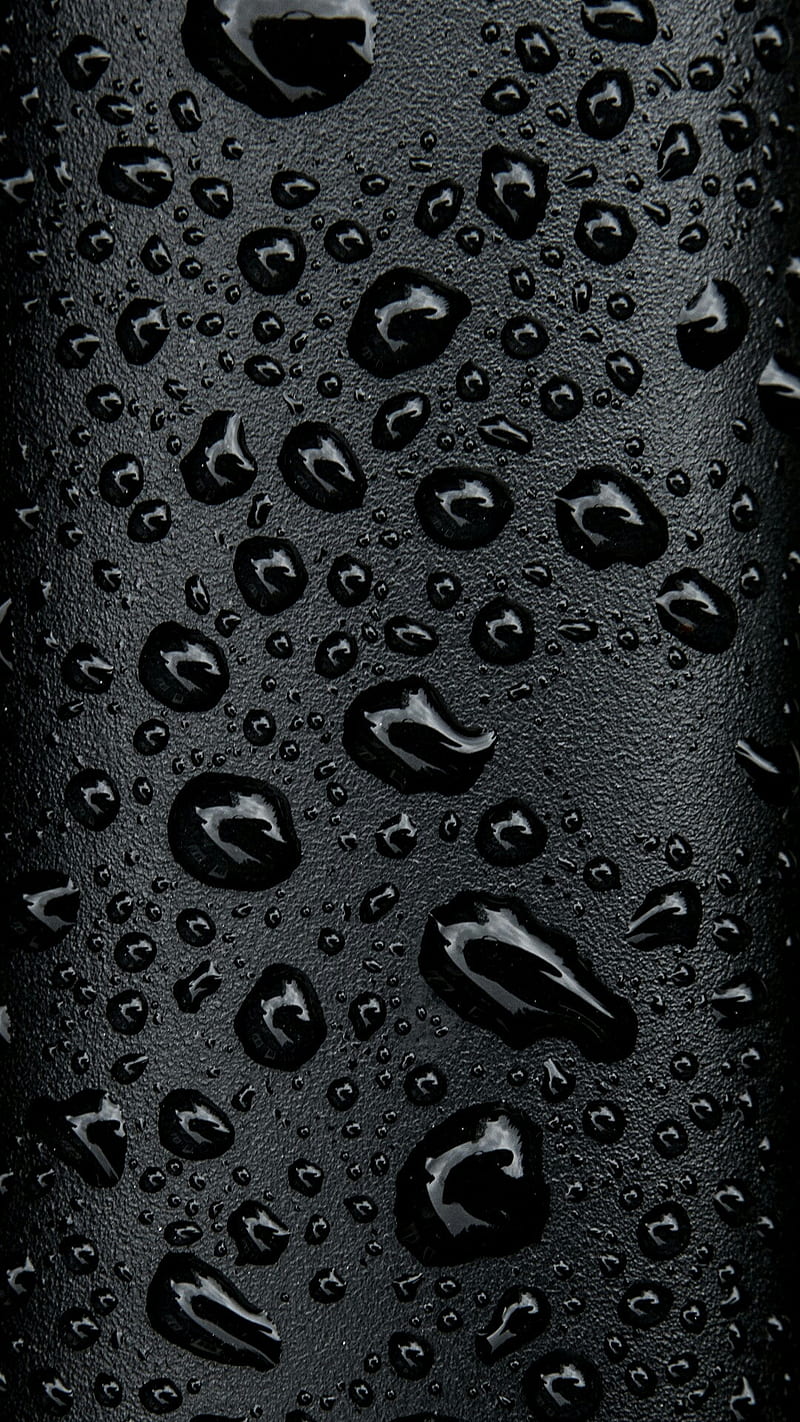 800x1422 Black, rain, water, HD phone wallpaper