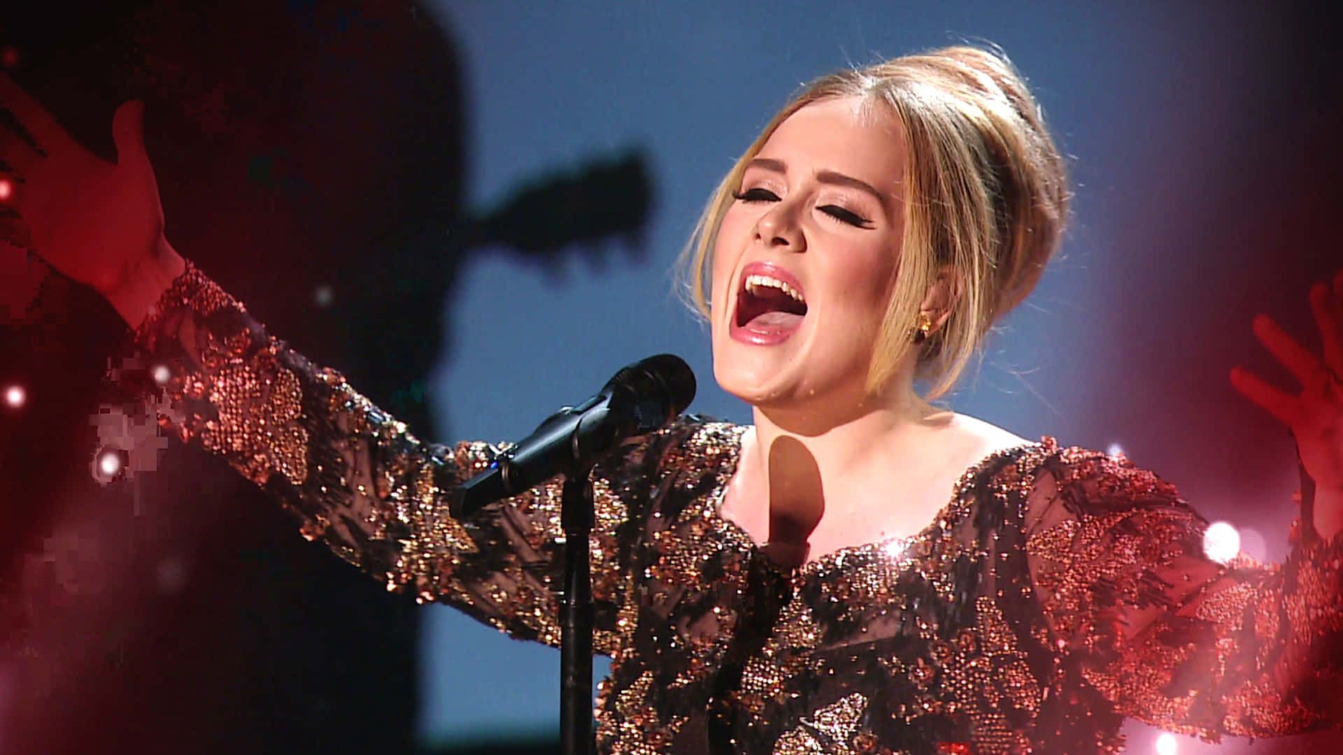 1920x1080 Download Adele Performing At A Sold Out Concert Picture