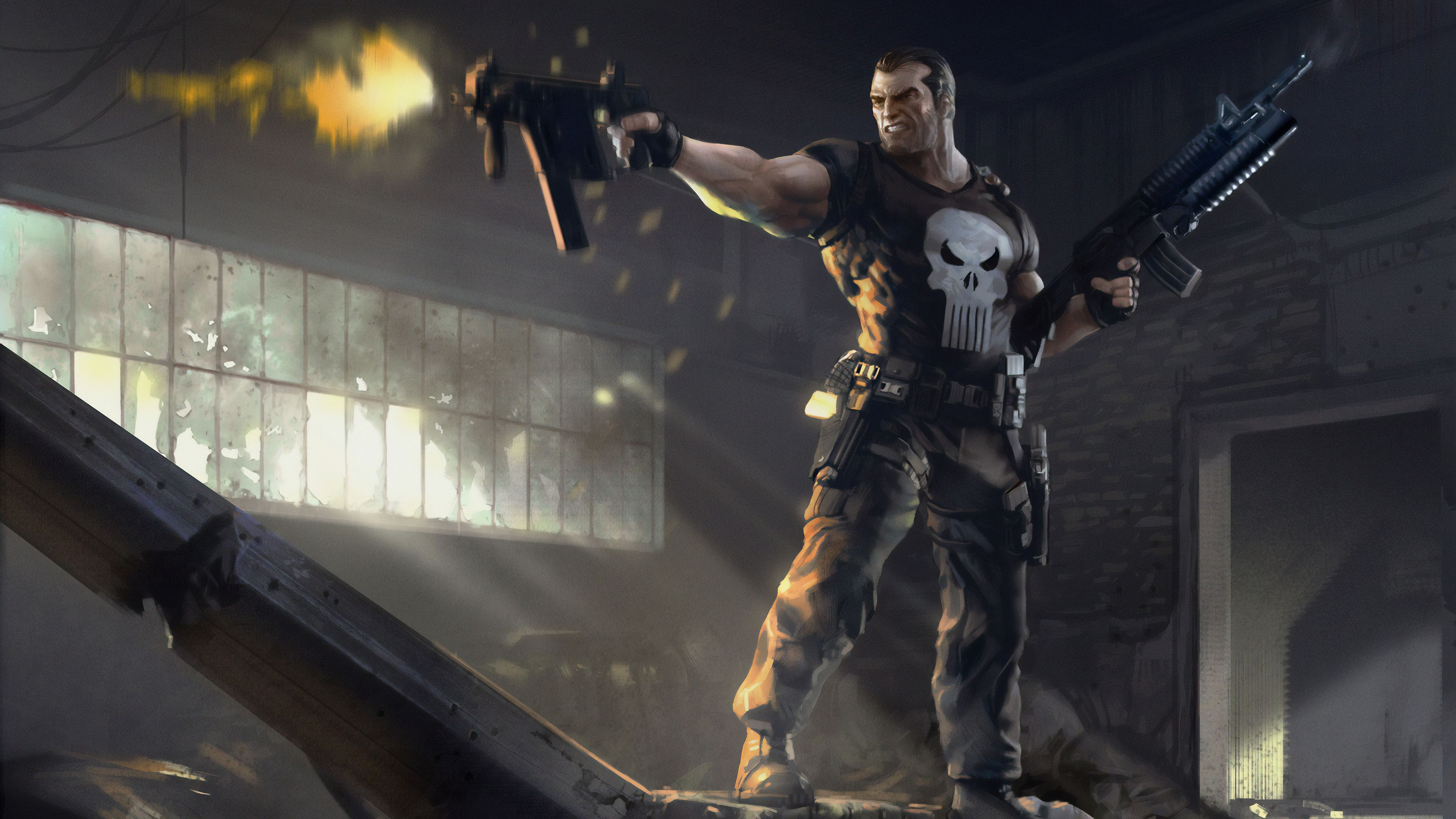 3840x2160 Punisher 4k Wallpaper