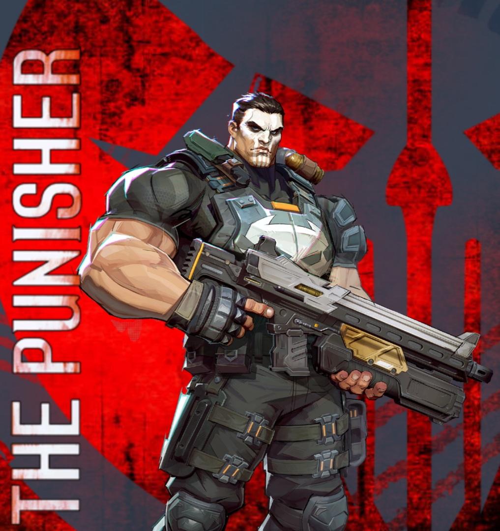1017x1080 Punisher Marvel Rivals Wallpaper