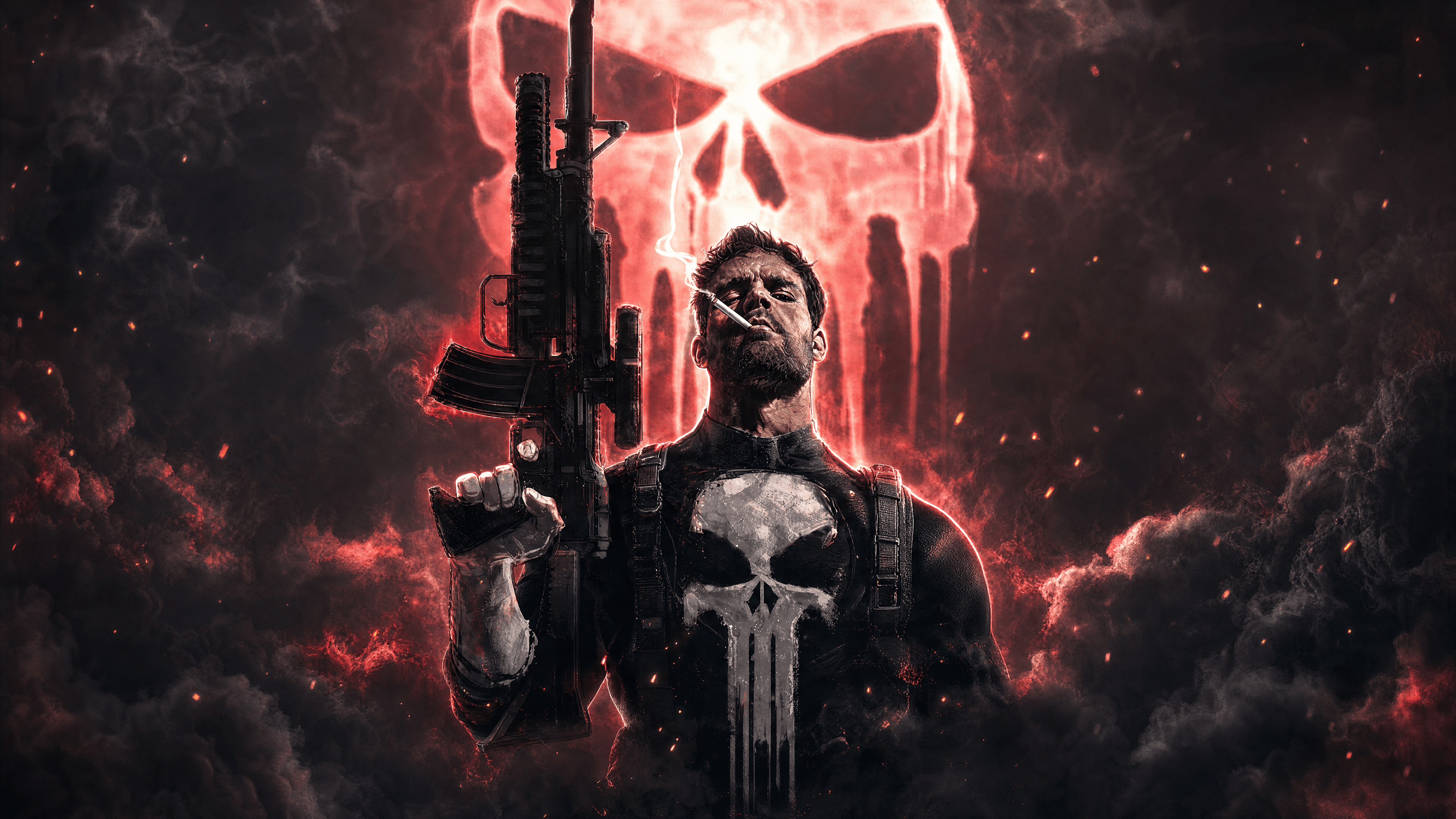 3840x2160 Punisher Wallpaper and Background: Free HD Download