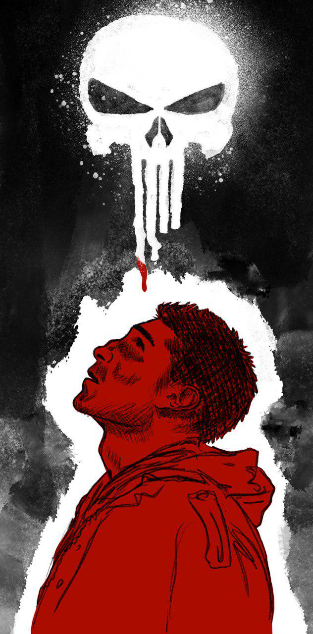 632x1280 i'm tryna find a good punisher wallpaper but all of them feel too edgy help me find a normal one
