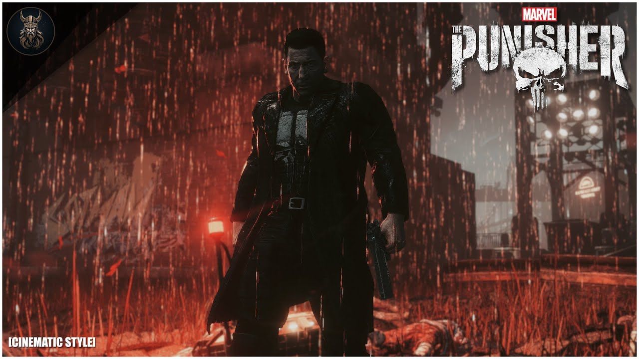 1280x720 The Punisher Game Concept (Arkham Mods) [Cinematic Style]
