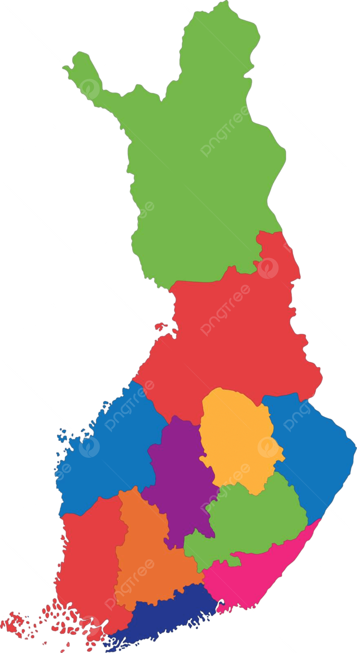 1200x2194 Finland Map Geography North Colorful Vector, Geography, North, Colorful Illustration Background And Wallpaper For Free Download