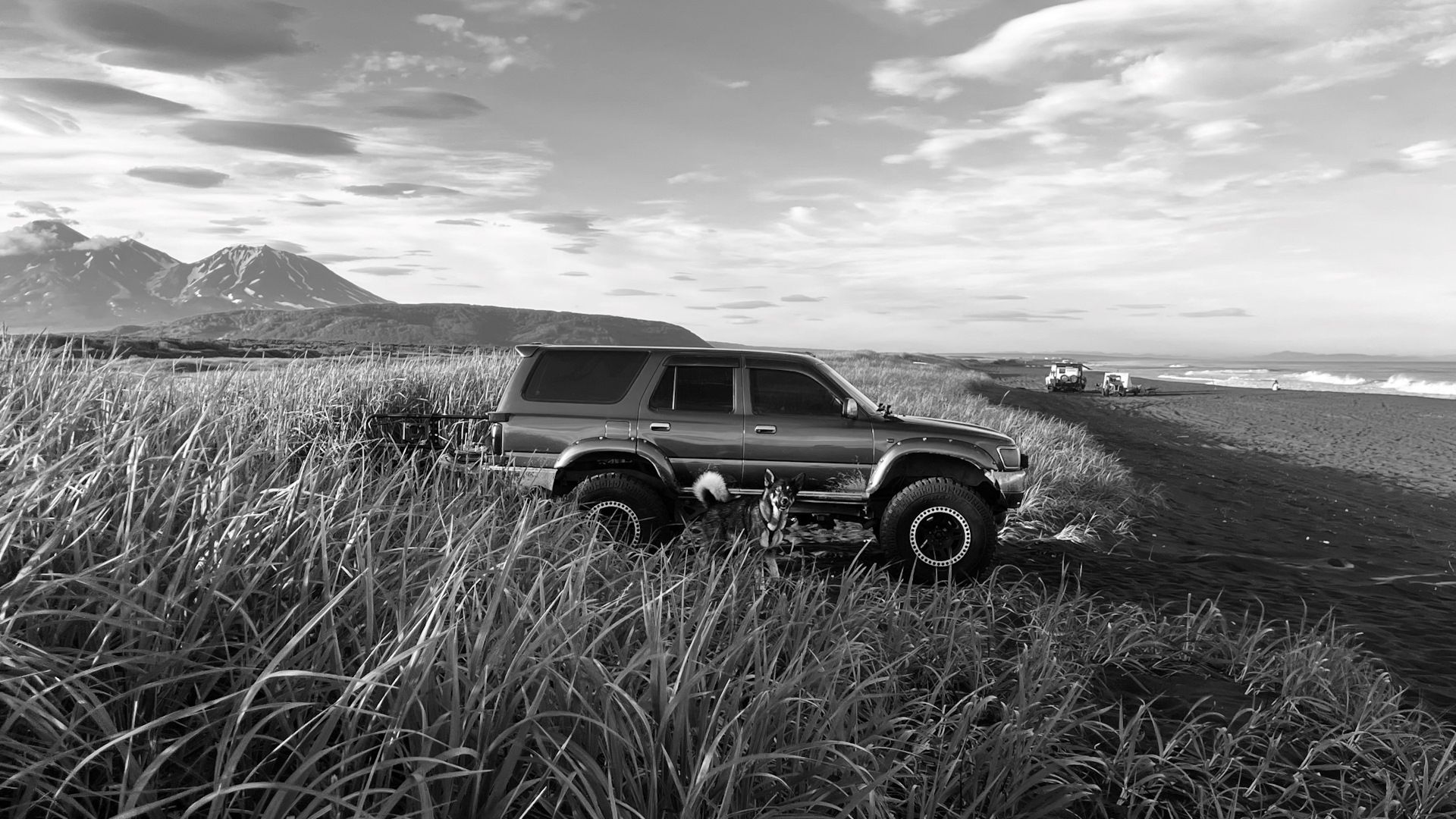 1920x1080 Toyota Hilux Surf (2G) 3.0 дизельный 1995. Зеленый кракадила на DRIVE2