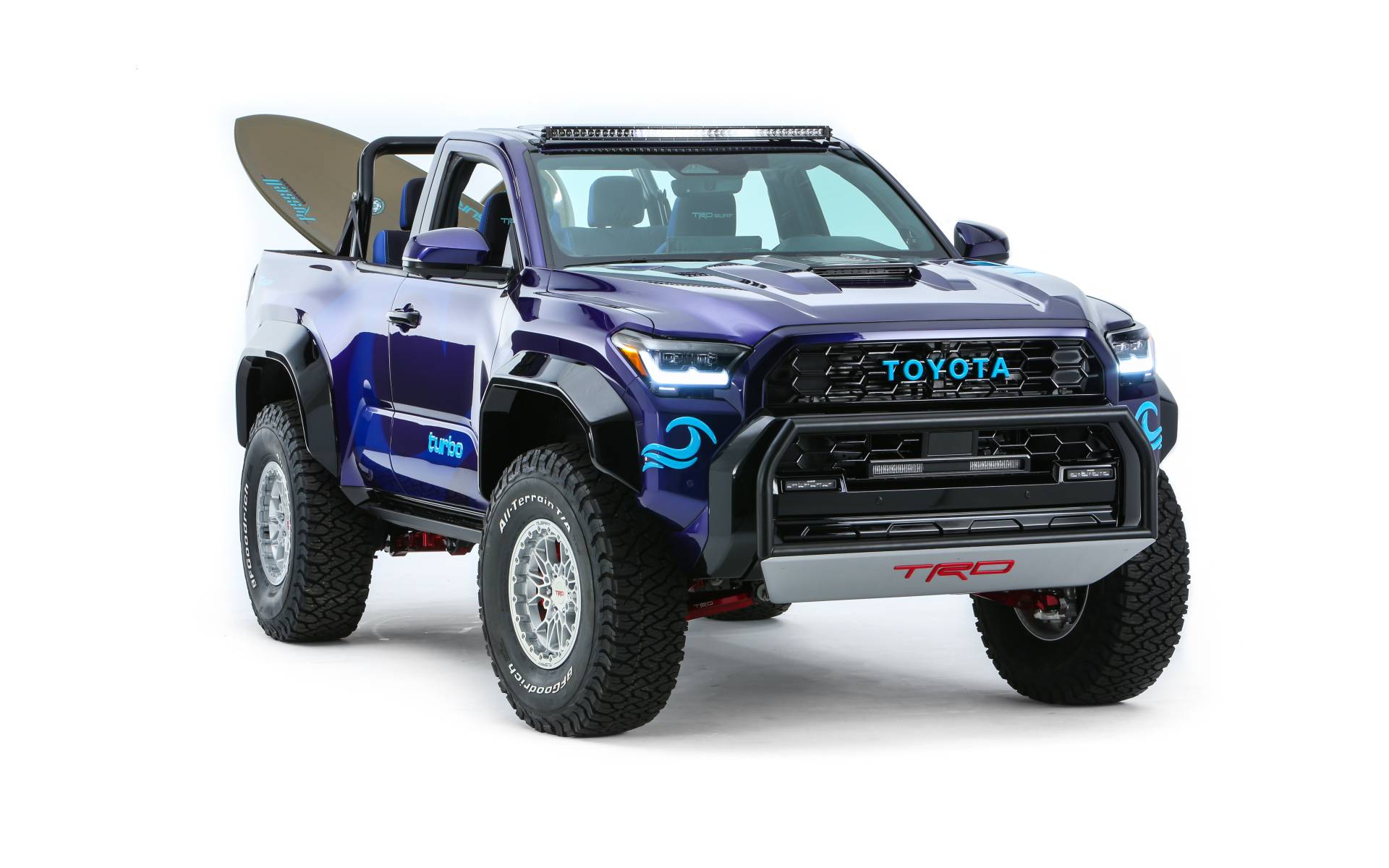 1920x1200 Toyota Turns New 4Runner Into Cool Pickup and Surfer's Dream Car Guide