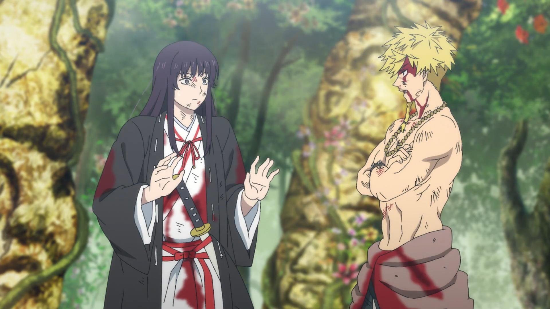 1920x1080 Hell's Paradise Yin and Yang (TV Episode 2023) Kimura as Chobei Aza