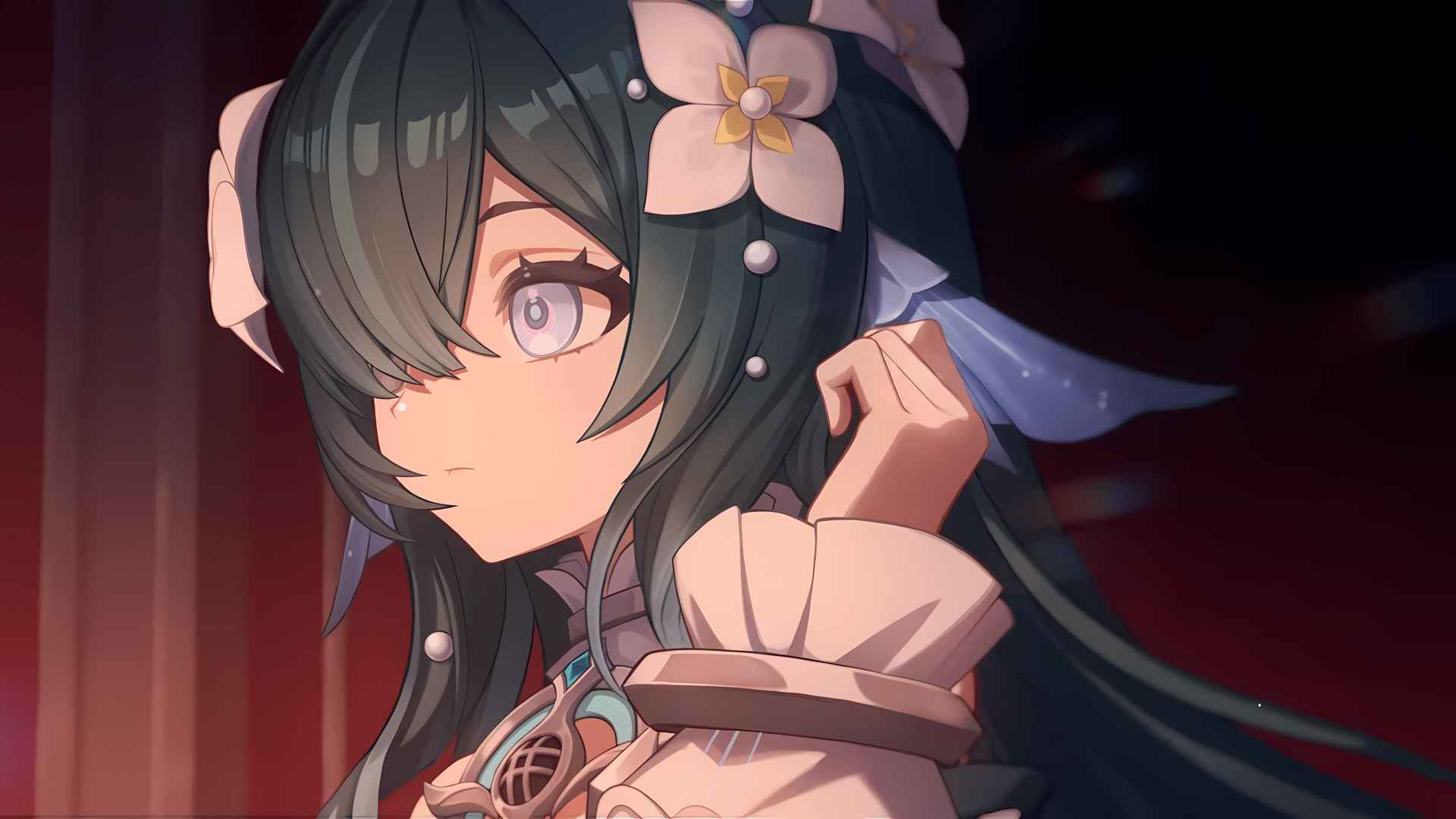 1920x1080 Vodyanitsa Wallpaper(s) From The Snezhnaya Trailer, Up Scaled To 8k (full Resolution Image Link In Post Body) : R Genshin_Impact