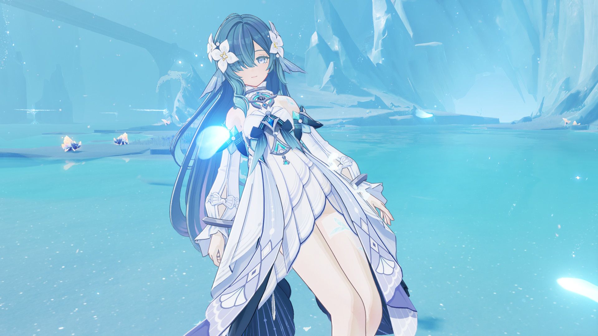 1920x1080 Vodyanitsa Over Columbina Mod for Genshin Impact