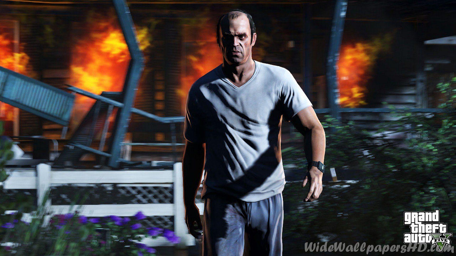 1920x1080 Free download Trevor Explode 2 GTA5 Grand Theft Auto V Wide Wallpaper HD [1920x1080] for your Desktop, Mobile & Tablet. Explore Grand Theft Auto Wallpaper HD. GTA 5 Wallpaper