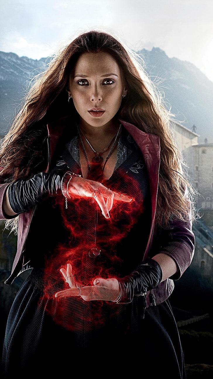 728x1291 Scarlett Witch 4k Android Wallpaper