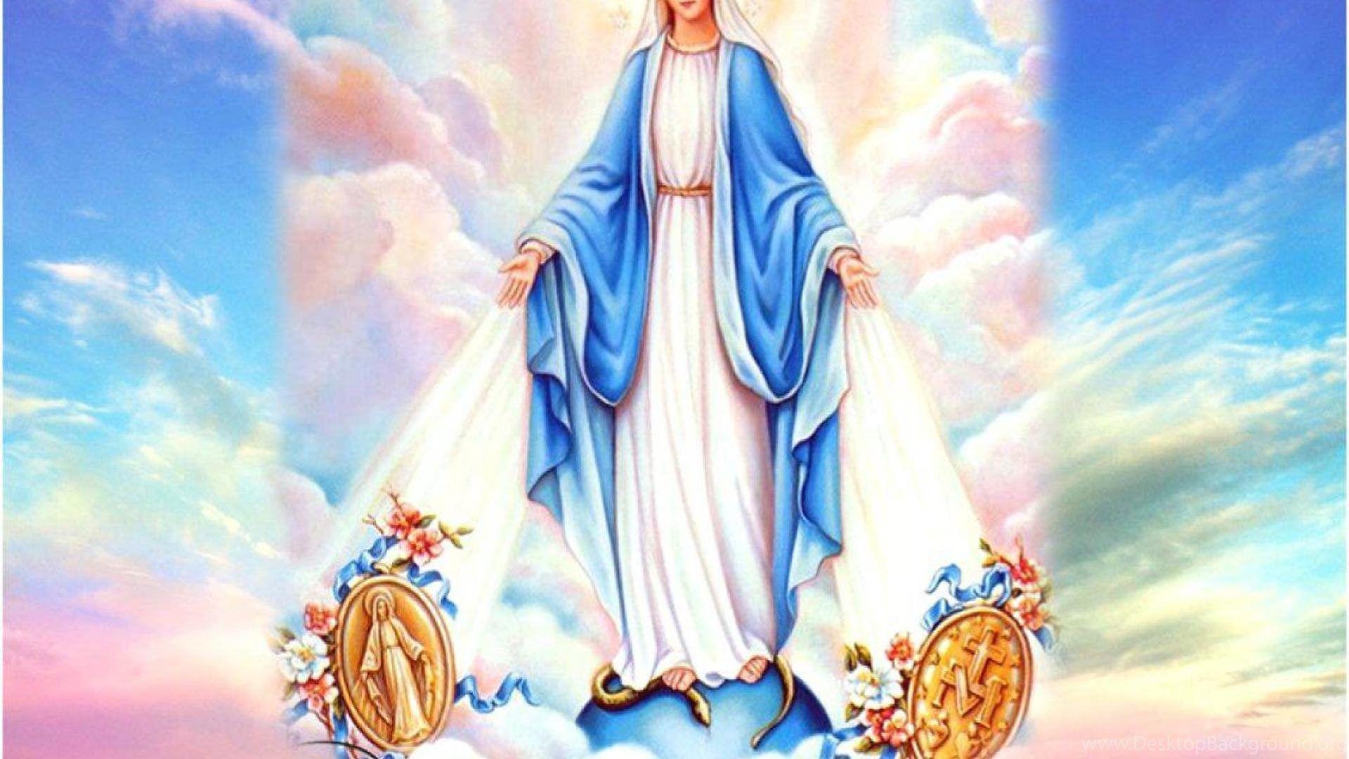 1920x1080 Virgin Mary Wallpaper Mary Conceived Without Sin Prayer HD Wallpaper
