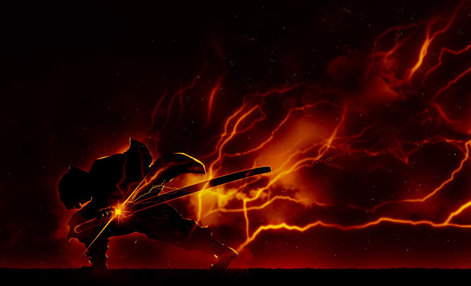 2000x1213 Zenitsu Agatsuma Demon Slayer .