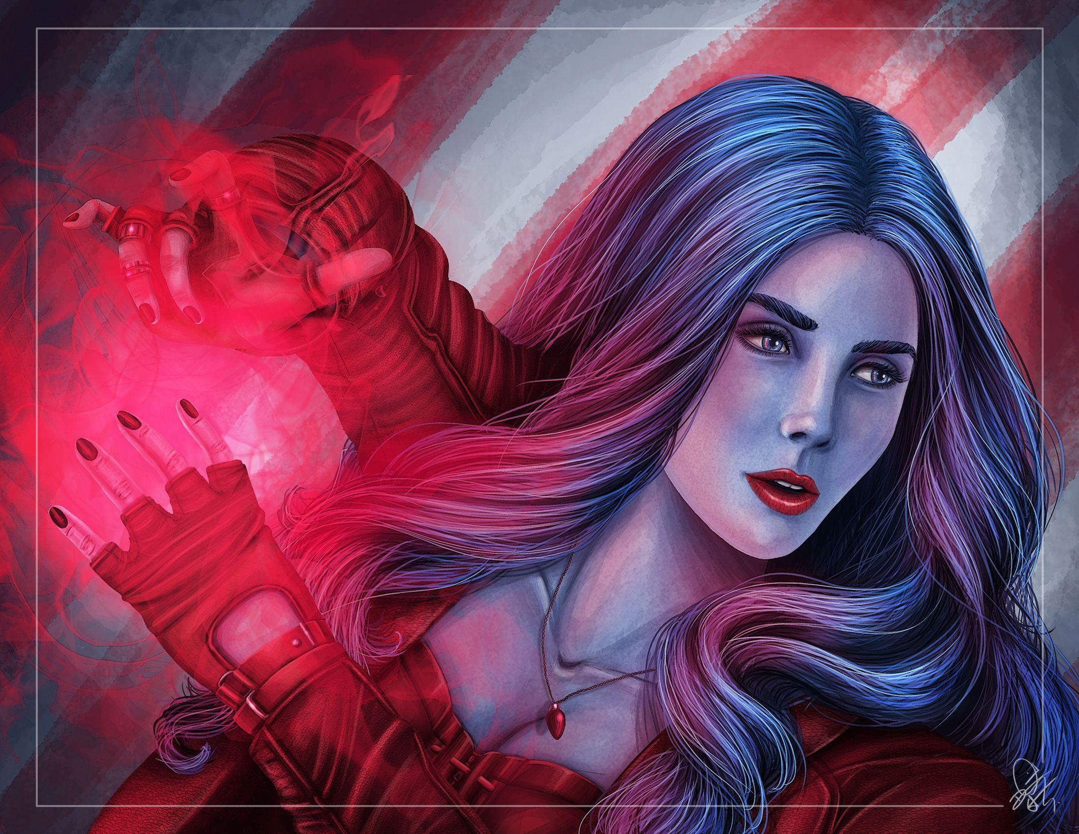 2200x1700 Captain America Civil War Scarlet Witch Art, HD Superheroes, 4k Wallpaper, Image, Background, Photo and Picture