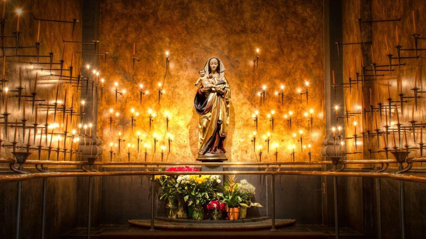 1366x768 Catholic Wallpaper 1080p. Catholic wallpaper, Church picture, Warriors wallpaper